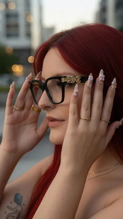 Ariel, nail designer profissional e criadora do Master Nail Art