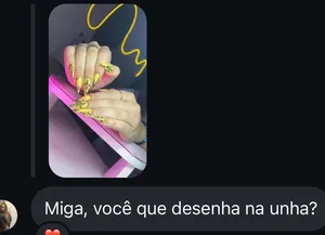 Mensagem de cliente satisfeita com o trabalho da Ariel 8